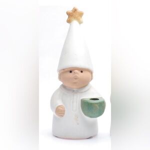 Lisa Larson starboy candle holder Sweden advent Figurine rorstrand w box